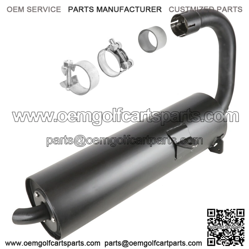 Exhaust Muffler W/Spark Arrester And Gasket for Yamaha 5Ug-E4710-00-00