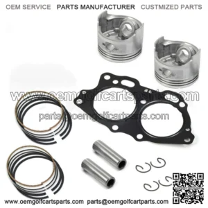 Piston & Ring Gasket For EZGO 4 Cycle Robin 295cc Gas Golf Cart 1991-up STD