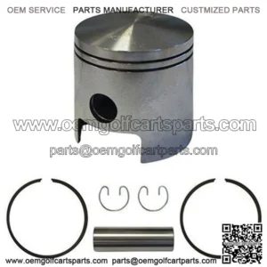 EZGO Piston and Piston Ring Assembly in Standard Size (Fits EZ-GO 2-cycle Gas 1980-1988)