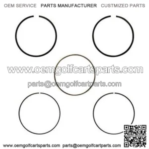 EZGO Piston Ring Set in .50mm Oversized Size (Fits EZ-GO 4-cycle Gas 1992+ 350cc)