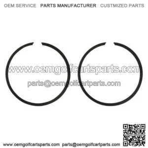 EZGO Piston Ring Set of 2 in Standard Size (Fits EZ-GO 2-cycle Gas 1976-1994)