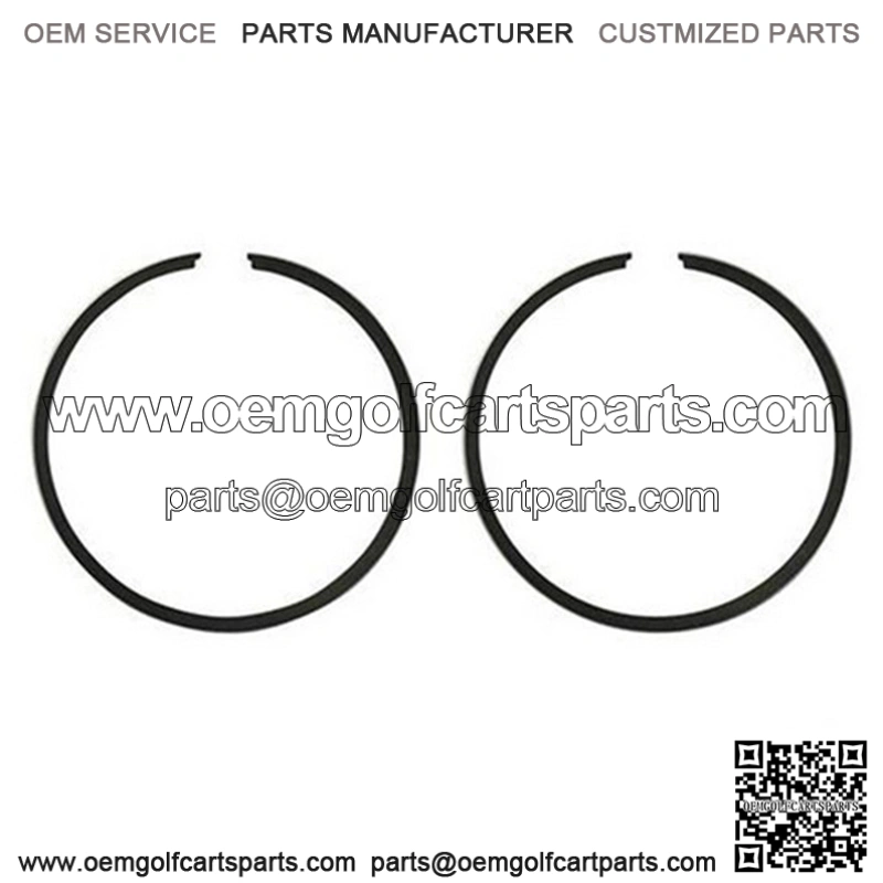EZGO Piston Ring Set of 2 in Standard Size (Fits EZ-GO 2-cycle Gas 1976-1994)