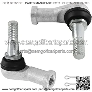 Golf Cart Ball Joint Kit Tie Rod End for EZGO TXT 2001-up Electric or Gas Golf Cart Driver and Passenger Side 70902-G01 70902-G02 (2 PCS)