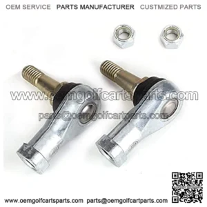 Golf Cart Tie Rod Ends Ball Joint Kit for EZGO, (2 Pack) for EZGO TXT Tie Rod End Fits for EZGO Golf Cart Electric & Gas Carts 2001 + UP 70902-G01 & 70902-G02 (Driver & Passenger Side)