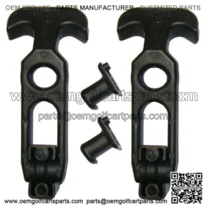 Cargo Bed Replacement Latch Set (2) for Golf Carts with Cargo Bed