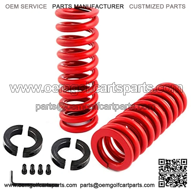 Yamaha G29 Shock Springs Heavy Duty Rear Coil Spring Fits for Golf Cart G14, G16, G19, G20, G22, G29 Yamama Golf Carts Jake's Spring(2PCS) in Blue/Black/Yellow/Red