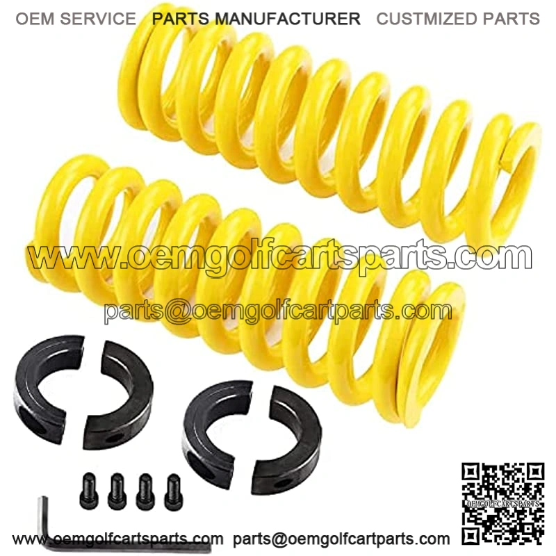 Yamaha G29 Shock Springs Heavy Duty Rear Coil Spring Fits for Golf Cart G14, G16, G19, G20, G22, G29 Yamama Golf Carts Jake's Spring(2PCS) in Blue/Black/Yellow/Red