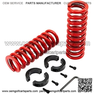 Yamaha Golf Cart Shock Springs Fits Yamama Golf Cart G14, G16, G19, G20, G22,G29 Heavy Duty Rear Suspension Coil Spring 2pcs