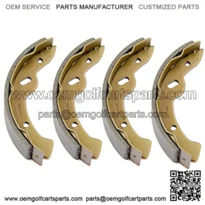 EZGO Golf Cart Replacement Brake Shoes 27943G01 70795G01 Fits E-Z-GO Medalist 1997 Up EZGO TXT 1996+, Workhorse 96+, Yamaha G14-G22 94-06