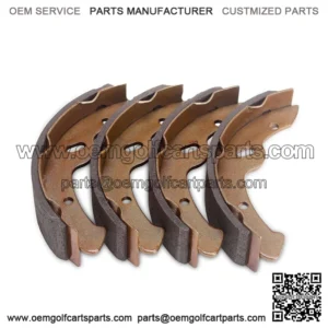 (4) Golf Cart Brake Shoes for EZGO TXT RXV Workhorse Yamaha G9-G28 70795G01
