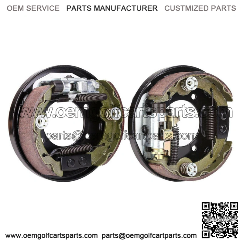 Golf Cart Brake Assembly W/ Brake Shoes for EZGO TXT 96+, Yamaha Electric G9-G28