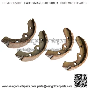 4 Pcs Brake Shoes Fits Club Car for DS Gas & Electric 1995-Up 1018232-01