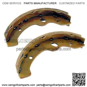 EZGO / Yamaha Golf Cart Brake Shoes - Set of 2 (Fits EZGO Gas 97-09/Elec 96-09.5, Workhorse 1996+, Yamaha G2-G22)