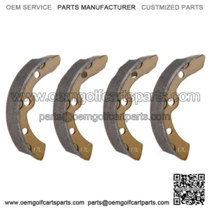 Golf Cart Brake Shoes for 81-94 Club Car DS 101146302 & for Yamaha G1 EZGO 83-86