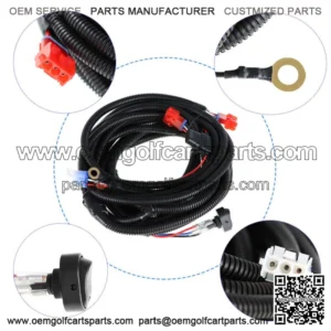 For Club Car DS EZGO TXT Yamaha Golf Cart Basic Wire Harness US STOCK
