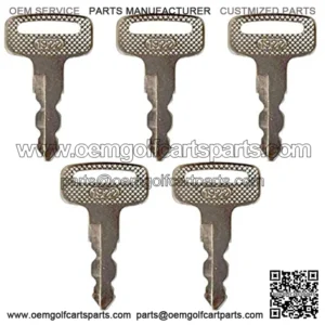 5 PCS 1922 Ignition Keys for Yamaha G14 G16 G19 G22 G29 Gas Electric Golf Cart