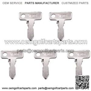 5 PCS Ignition Key for Club Car Precedent Golf Cart 1012505 AM10079 Nivel 1920