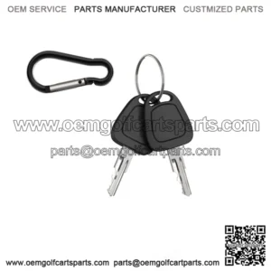 2PCS Golf Cart Ignition Key for EZGO TXT RXV Medalist 1982-up G&E 17063-G1