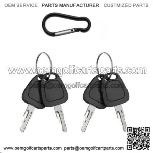 4 Pack Golf Cart Ignition Keys for EZGO TXT RXV Medalist 1982-up 17063G1