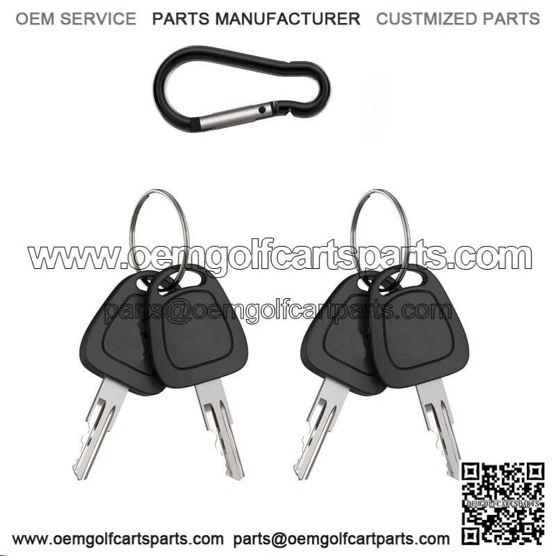 4 Pack Golf Cart Ignition Keys for EZGO TXT RXV Medalist 1982-up 17063G1