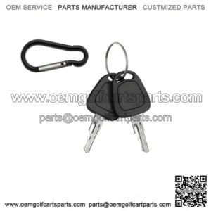 2PCS Golf Cart Ignition Key for EZGO TXT RXV Medalist 1982-up G&E 17063-G1