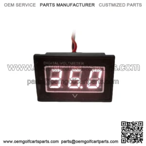 36V Golf Cart Digital Volt Meter Battery Gauge Club Car EZGO Yamaha 36 Volt- RED