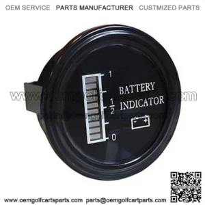 48V Round Digital Charge Meter