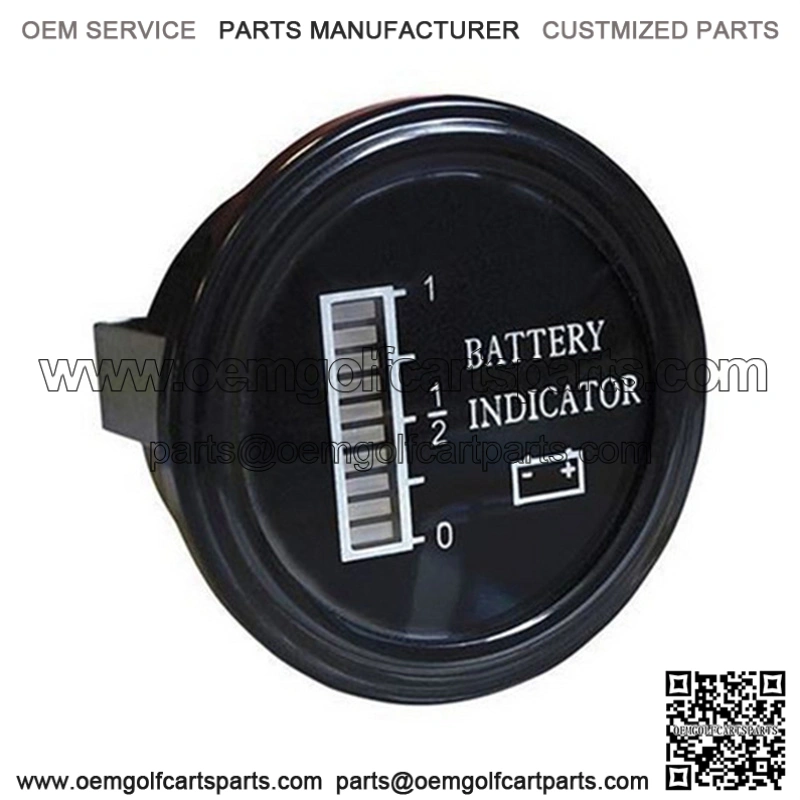 48V Round Digital Charge Meter