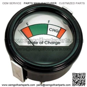 48V Round Analog Charge Meter