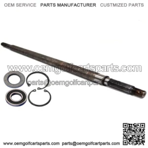 Golf Cart Pass. Side Rear Axle Shaft W/ Bearing EZGO TXT Electric 94+ 20377G12