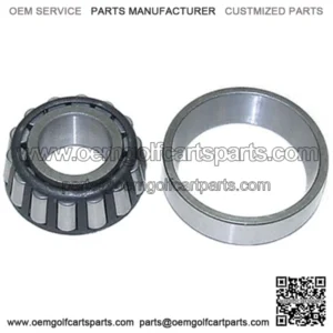 Golf Cart Front Wheel Cone & Cup Bearing Set - EZGO 3W 1967+, Club Car DS 1974-2003