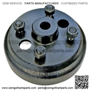 EZGO Brake Drum (Fits 2-cycle Gas & Electric 1982+) Fine Splined