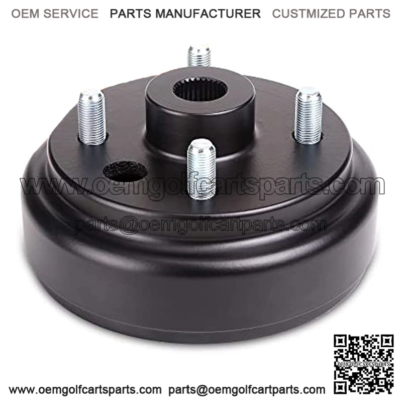 Brake Hub Drum for 4 Cycle Gas EZGO TXT, RXV, Marathon, Medalist, Shuttle 4/6, ST Express/Sport II, MPT, Workhorse, OEM# 21807-G1 21807G1 41843-94