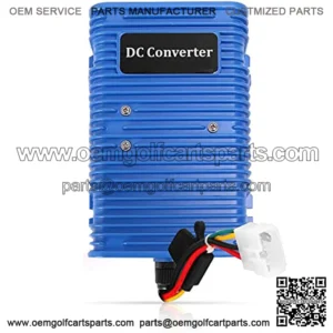 Universal Golf Cart Voltage Reducer DC Converter 36V or 48V to 12V, 30 Amp 360 Watts with Power Source
