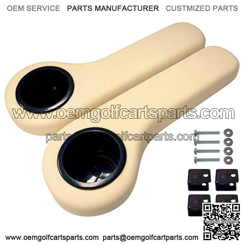 Golf Cart Cup Holder Rear Seat Arm Rest Cushion - Fits / / Yamaha