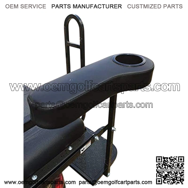 Pair of 2 Golf Cart Arm Rest Drink Cup Holder for EZGO/Club Car/Yamaha Rear Seat