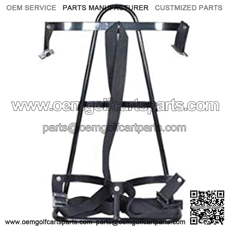 Golf Cart Rear Seat Kit Golf Club Bag Attachment