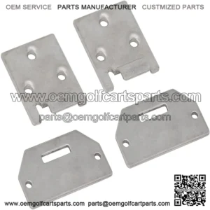 EZGO TXT / Medalist Golf Accessories Stainless Steel Seat Buckle Set 71609-G01