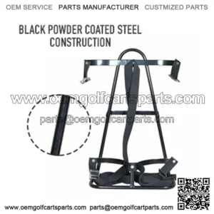 ClubCar EZGO YAMAHA All Golf Cart Back Seat Kit Golf Club Bag Accessories