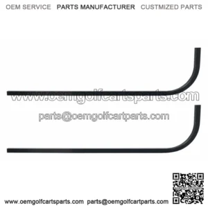 Universal Rear Strut Supports/Candy Canes for Golf Carts with Extended Roof