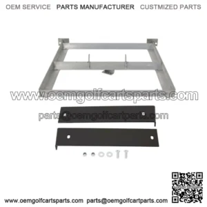For EZGO TXT/MEDALIST 94-2013 GOLF CART ALUMINUM BATTERY TRAY BOLT ON DESIG 36V