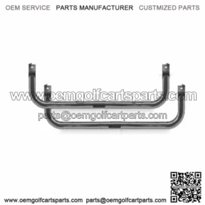 Mega Nerf Bars- Stainless Steel for Club Car Precedent Golf Carts 2004+