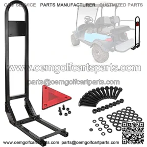 Universal Golf Cart Rear Safety Grab Bar Fits Club Car, EZGO, Yamaha