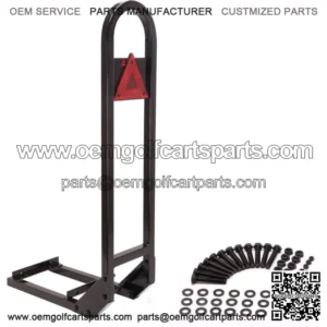 Universal Golf Cart Rear Seat Safety Grab Bar for Yamaha EZGO Club Car