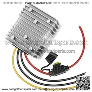 20A 240W 12v Golf Cart 48V 36V to 12V Converter Voltage Regulator Reducer Transformer with Fuse