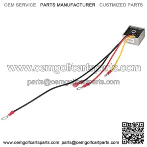 Golf Cart Voltage Regulator Rectifier for Club Car DS 1992 Up 4-Cycle Gas & Carryall Models,Replace OEM 1015777 1027101-01 1027112-01,MPN 6355