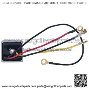 Voltage Regulator Rectifier Fits For Club Car 1015777 102711201 Gas Golf Carts Karts 1992 Up DS Carryall Models 4 Wires Replace 1027101-01 1015777-EPIGC113 New Z114