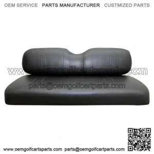 EZ-GO Black Vinyl Golf Cart Seat Cover Set (Fits 1994-Up)