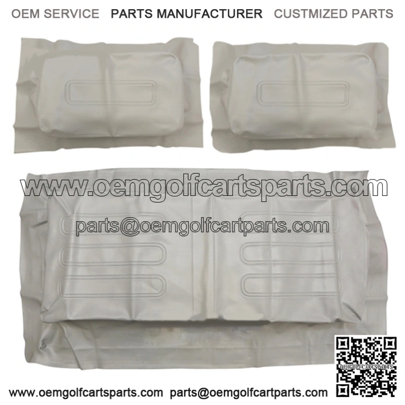 GRAY Factory Vinyl Golf Cart Seat Cover Set - (1982-2000)