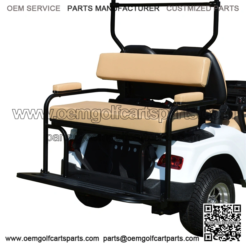 STAR Cart 2-in-1 Combo Rear Seat Kit (allows use of Golf Bags) - in or Black